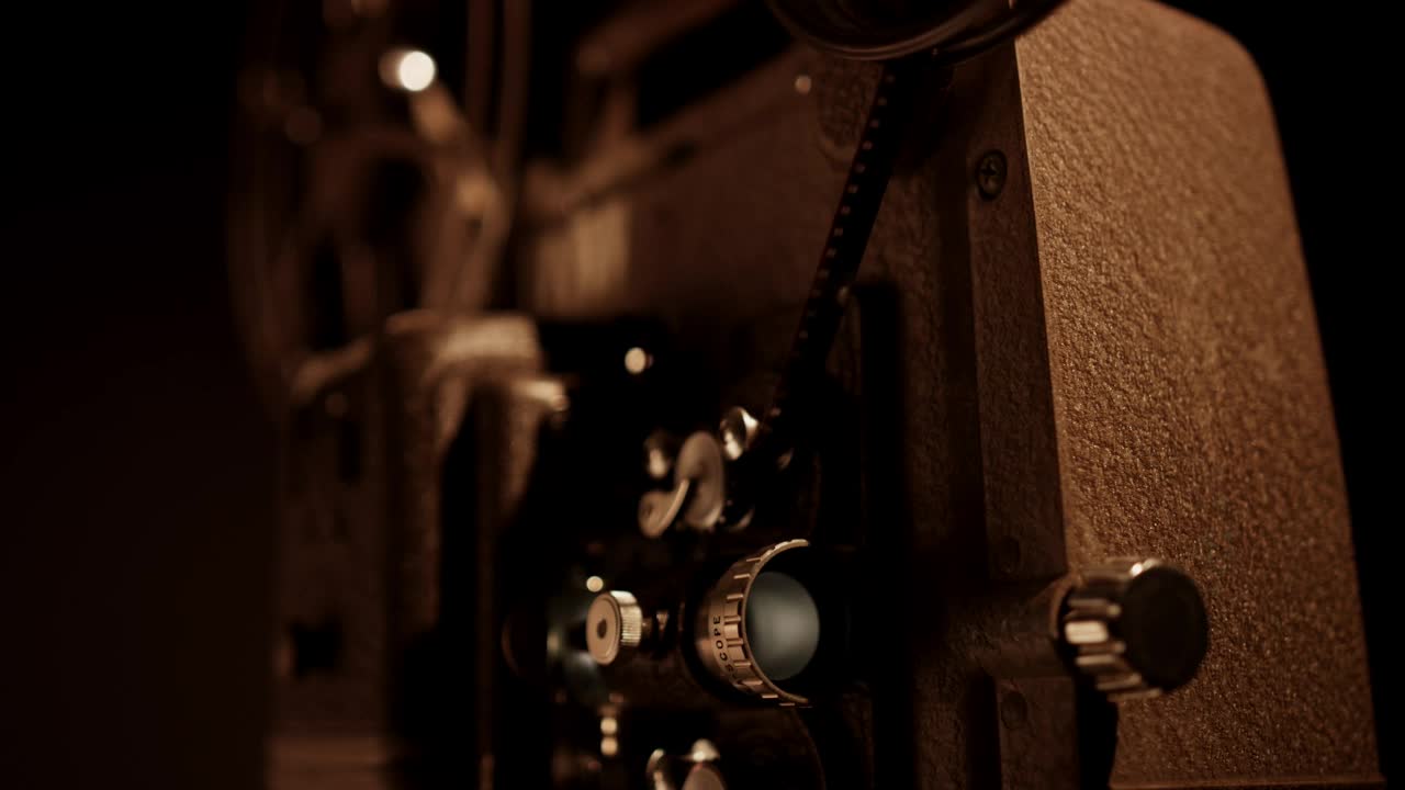 Stock Video Old Movie Projector Working Live Wallpaper - Free Download