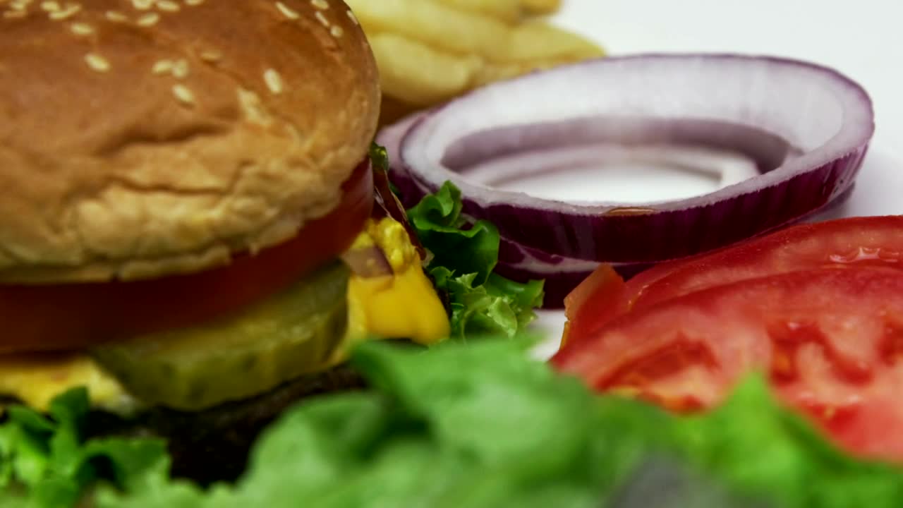 Stock Video Ketchup On A Burger Animated Wallpaper - Free Download