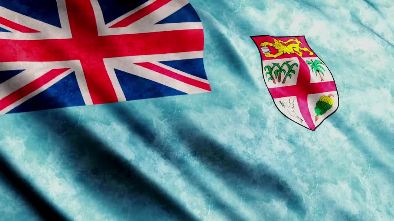 Stock Video Fiji Faded Flag Waving Live Wallpaper For PC - Free Download