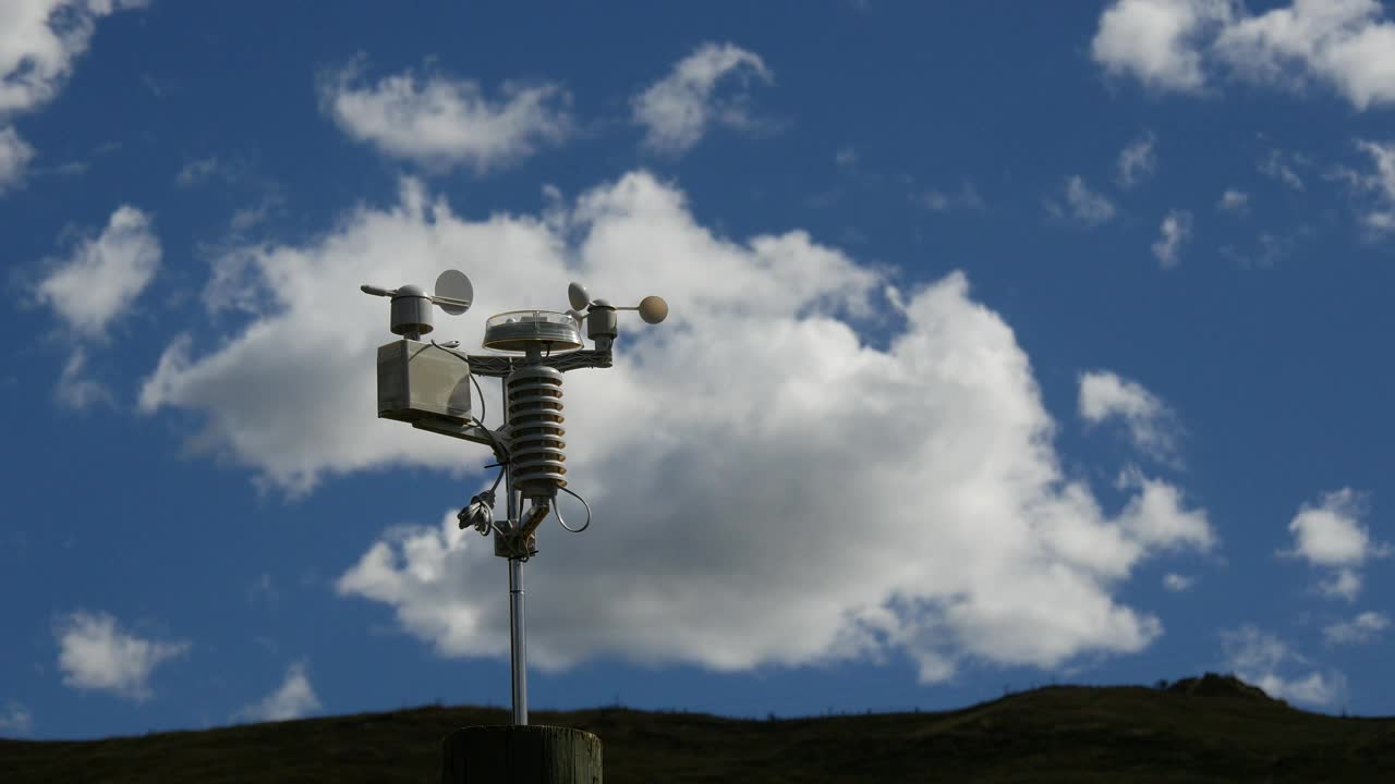 Stock Footage Weather Station In New Zealand Live Wallpaper - Free Download