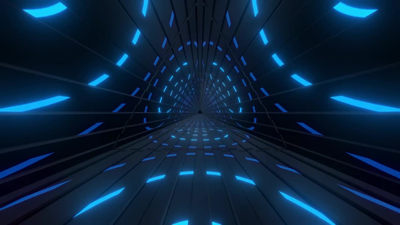 Free Stock Video Triangular Path With Circles Of Blue Lights Live Wallpaper - Free Download