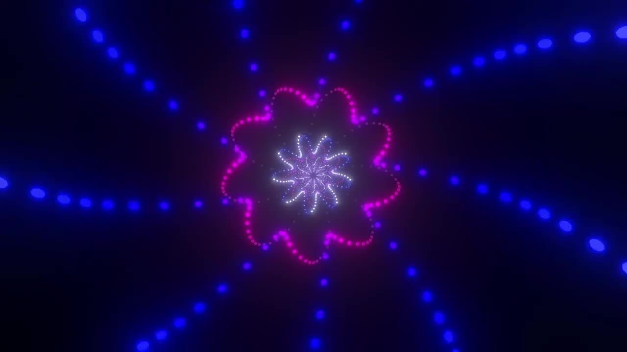 Stock Video Colorful Spiral Lights Tunnel Live Wallpaper For PC - Free Download