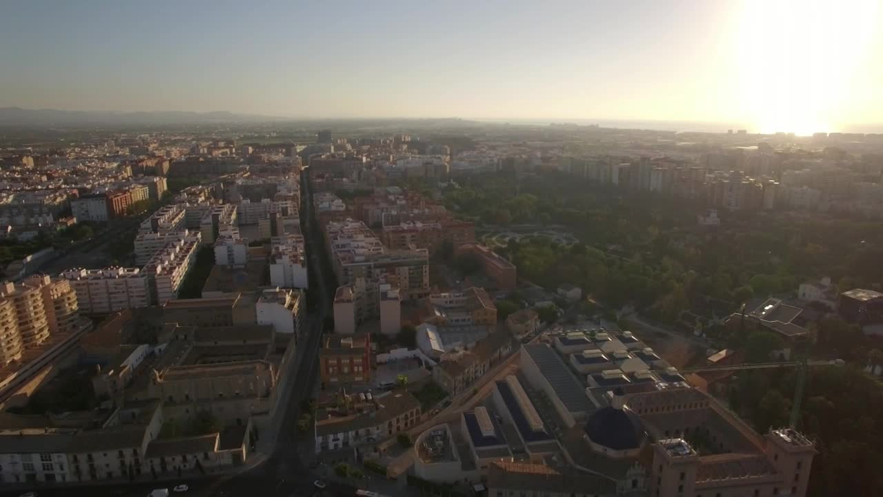 Stock Footage Valencia Just Before Sunset Live Wallpaper - Free Download