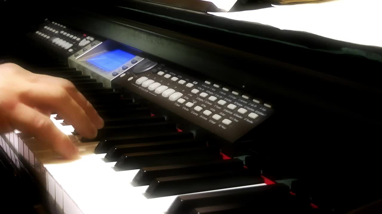 Video Stock Pianist Practicing A Song Live Wallpaper Free - Free Download
