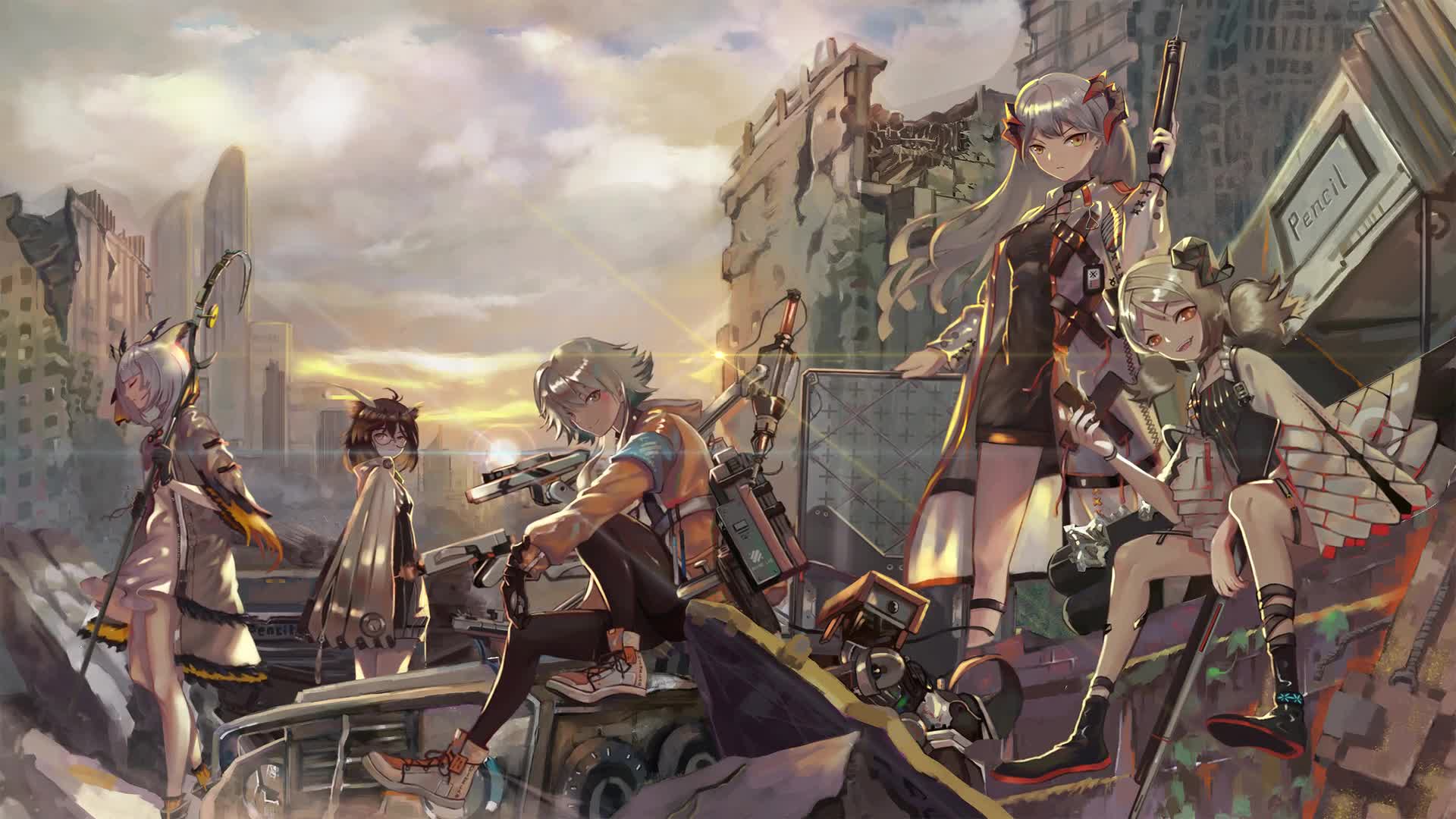 Arknights Anime Game Live Wallpaper - Free Download