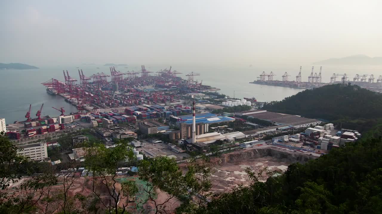 Free Stock Video Shenzhen Container Port Time Lapse Live Wallpaper - Free Download