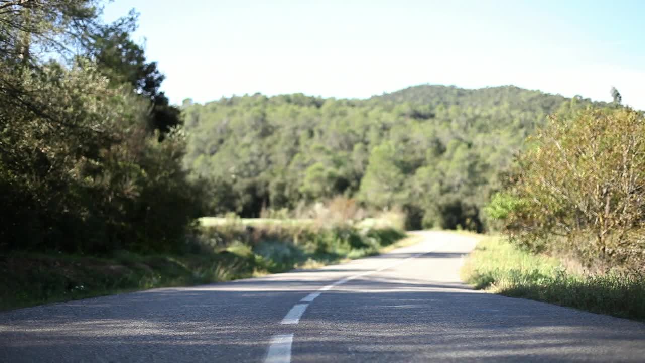 Stock Video Couple Of Cyclists On A Road In The Countryside Live Wallpaper For PC - Free Download
