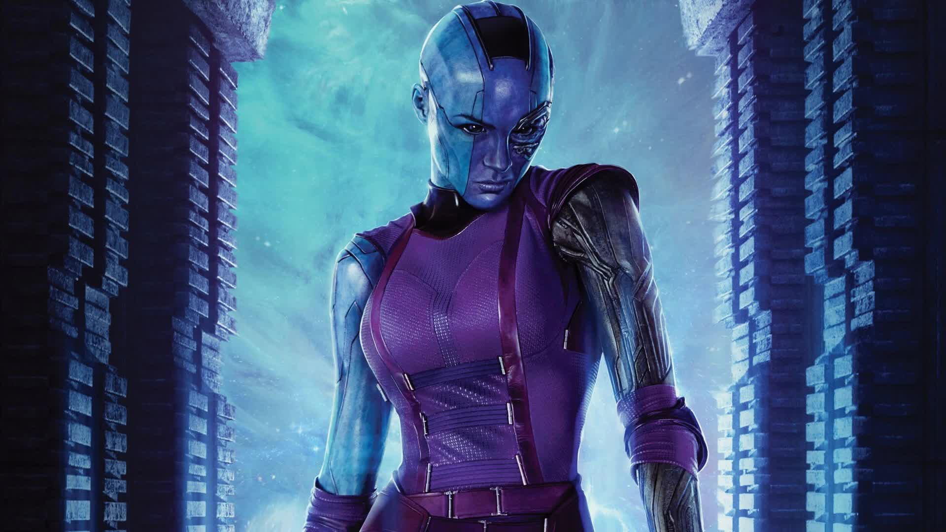 Karen  Gillan  Nebula  Guardians  Of  The  Galaxy  Live  Wallpaper - Free Download