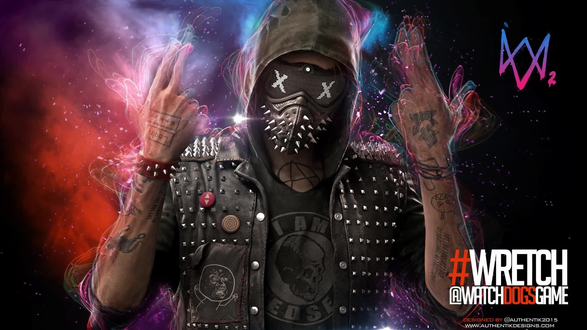 Watch  Dogs  2  Wretch  Game  Live  Wallpaper - Free Download