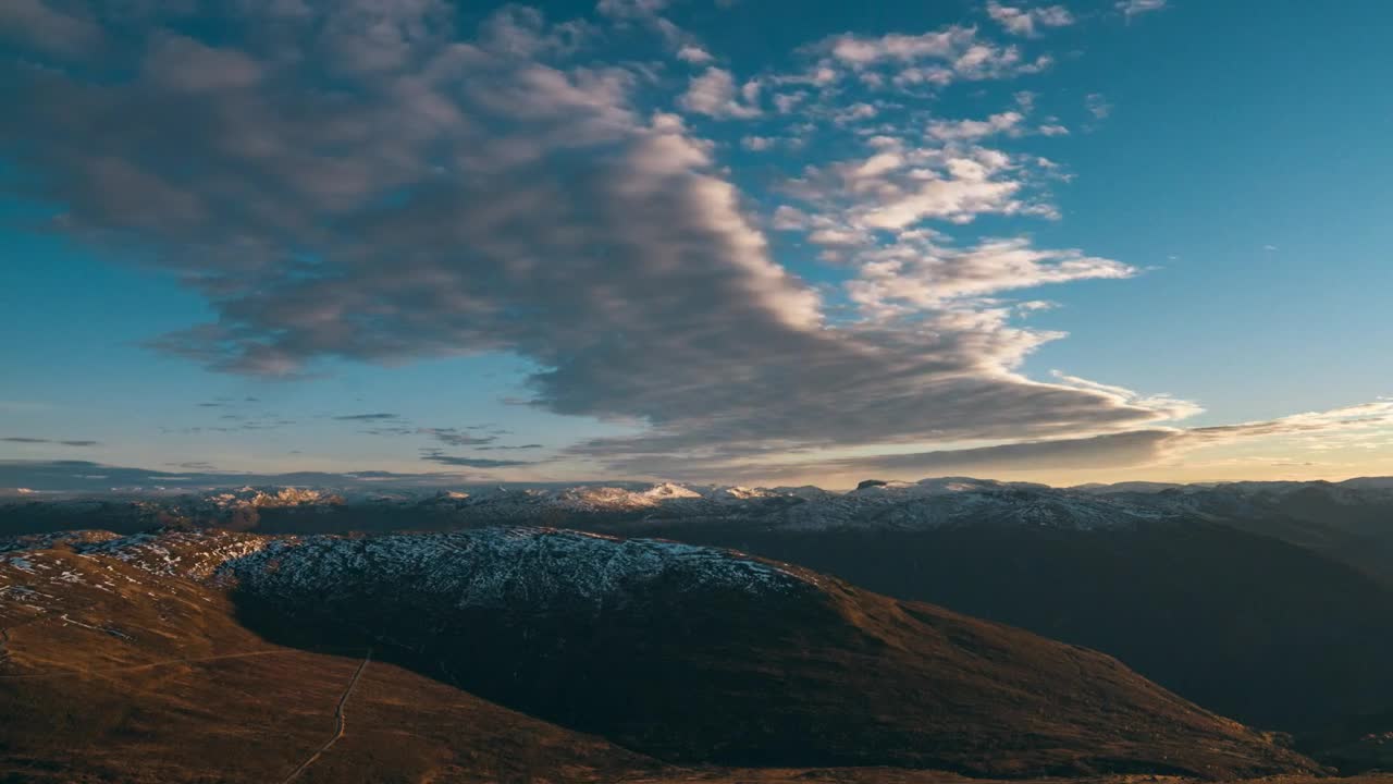 Stock Video Clouds Over A Mountain Region Live Wallpaper For PC - Free Download