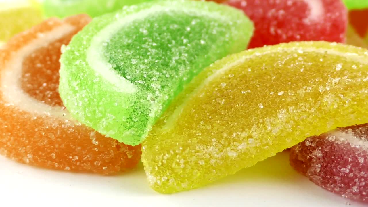 Stock Video Jelly Sweets In The Form Of Watermelon Slices Animated Wallpaper - Free Download