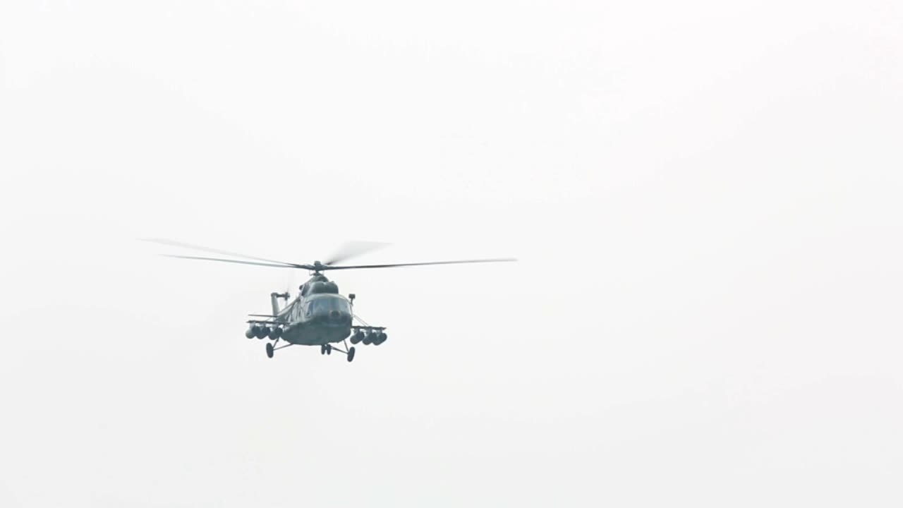 Stock Video Helicopter Flying In The Sky Animated Wallpaper - Free Download