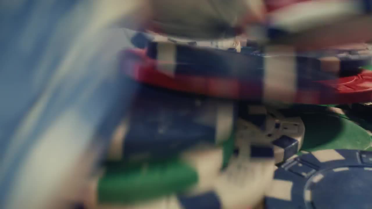 Video Stock Pile Of Chips And Dice On A Gaming Table Live Wallpaper Free - Free Download