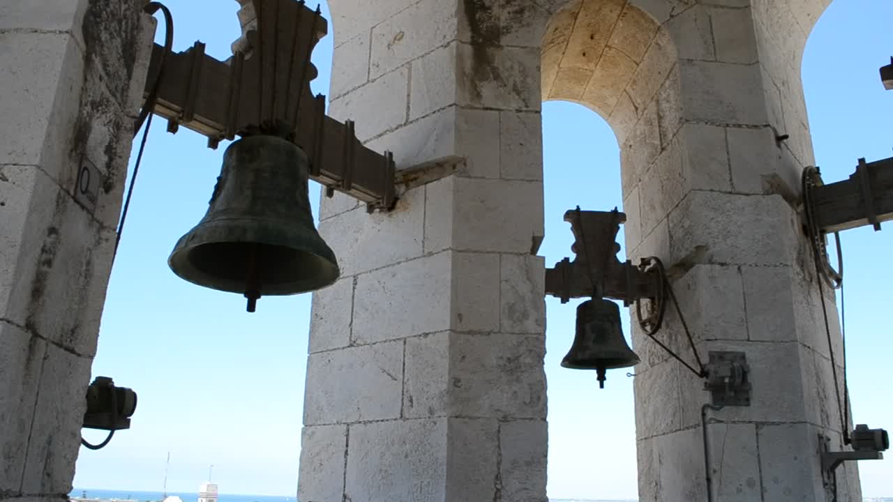 Stock Video Bells At The Top Of A Tower Live Wallpaper For PC - Free Download