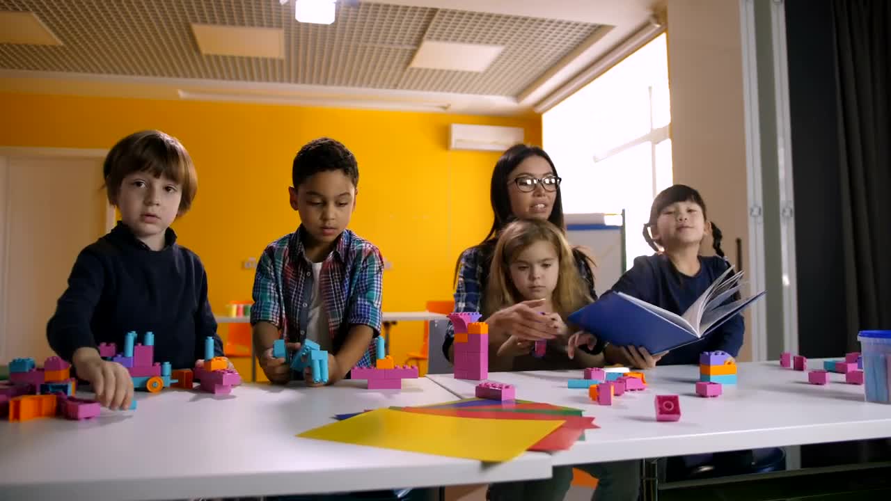 Video Stock Children And Her Teacher Learning Didactically Live Wallpaper For PC - Free Download