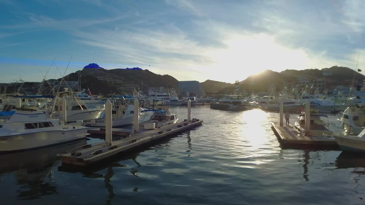 Free Video Stock sunset seen from a pacific coast Live Wallpaper - Free Download