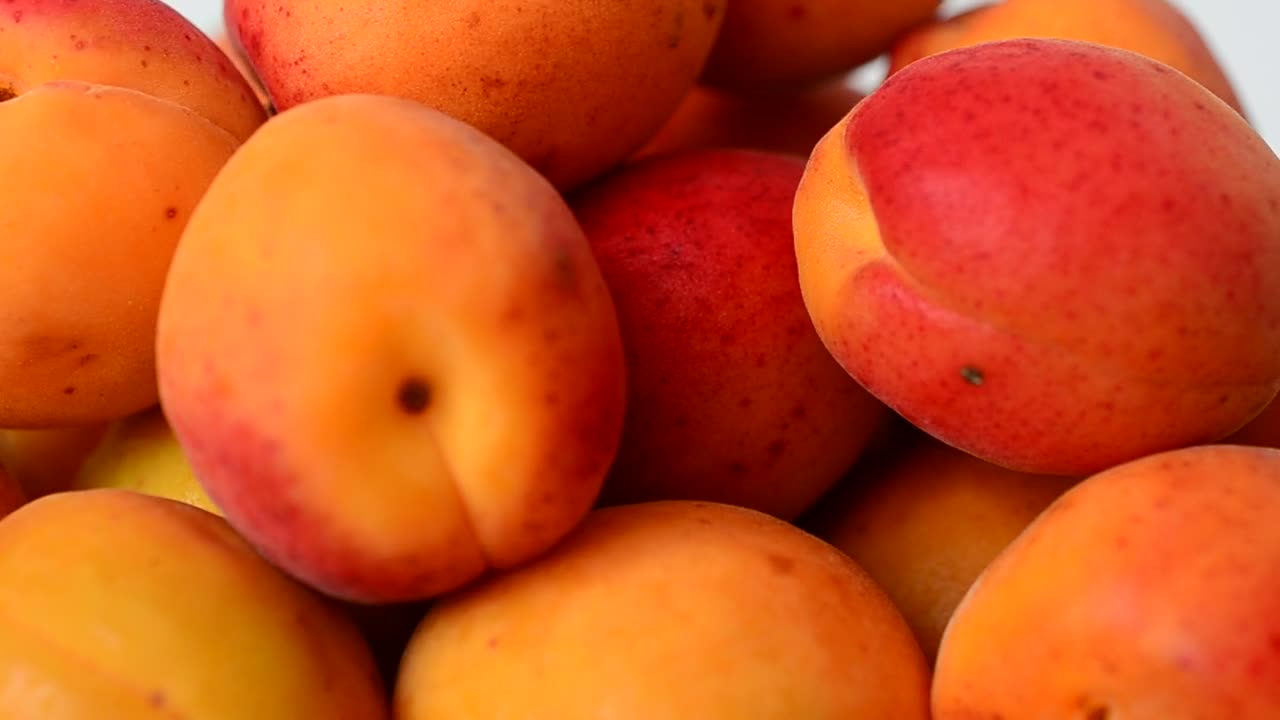 Free Video Stock Stacked Apricots Live Wallpaper - Free Download