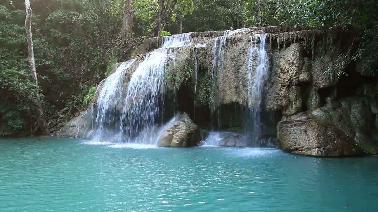 Free Stock Video Turquoise Waterfalls Live Wallpaper - Free Download