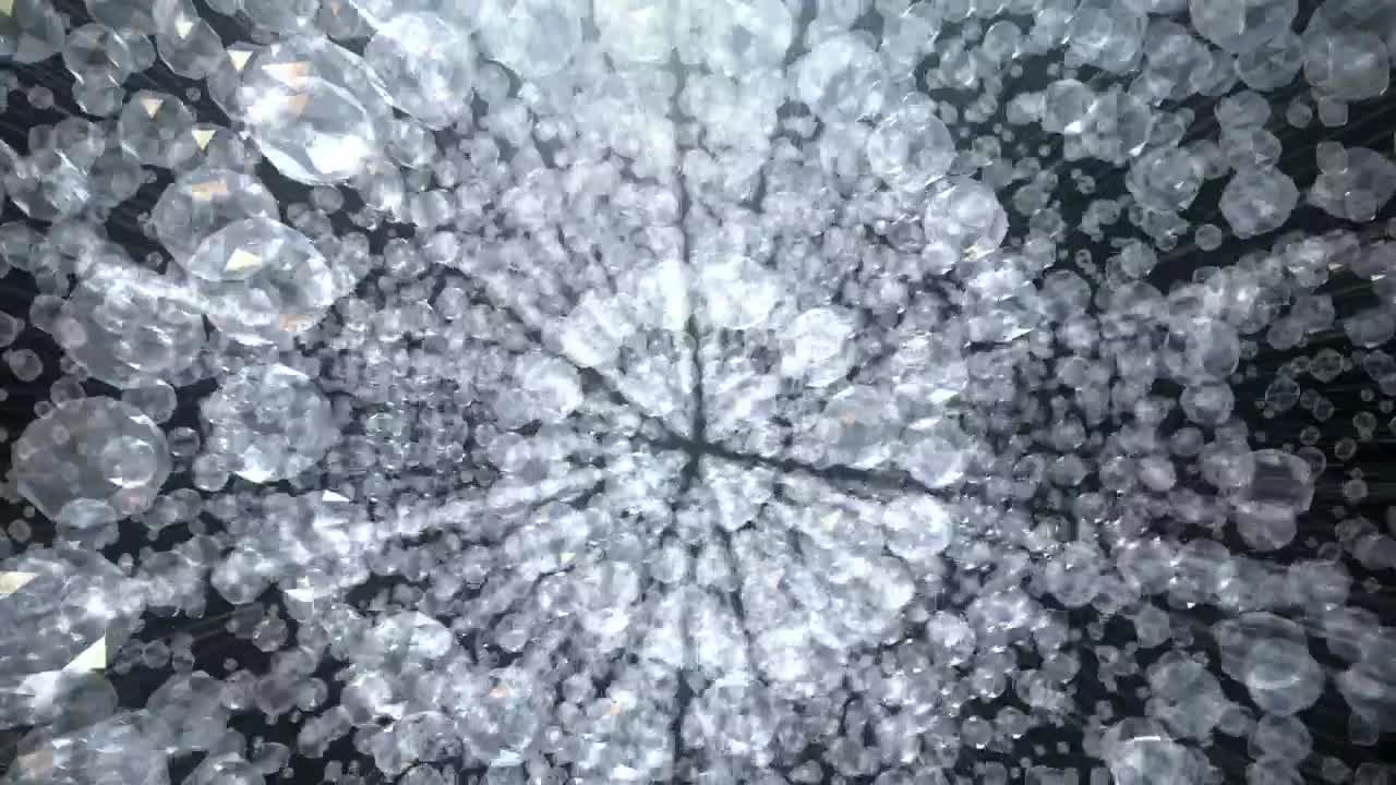 Free Stock Video Rotating Crystals From The Chandelier Of A Luxurious House Live Wallpaper - Free Download