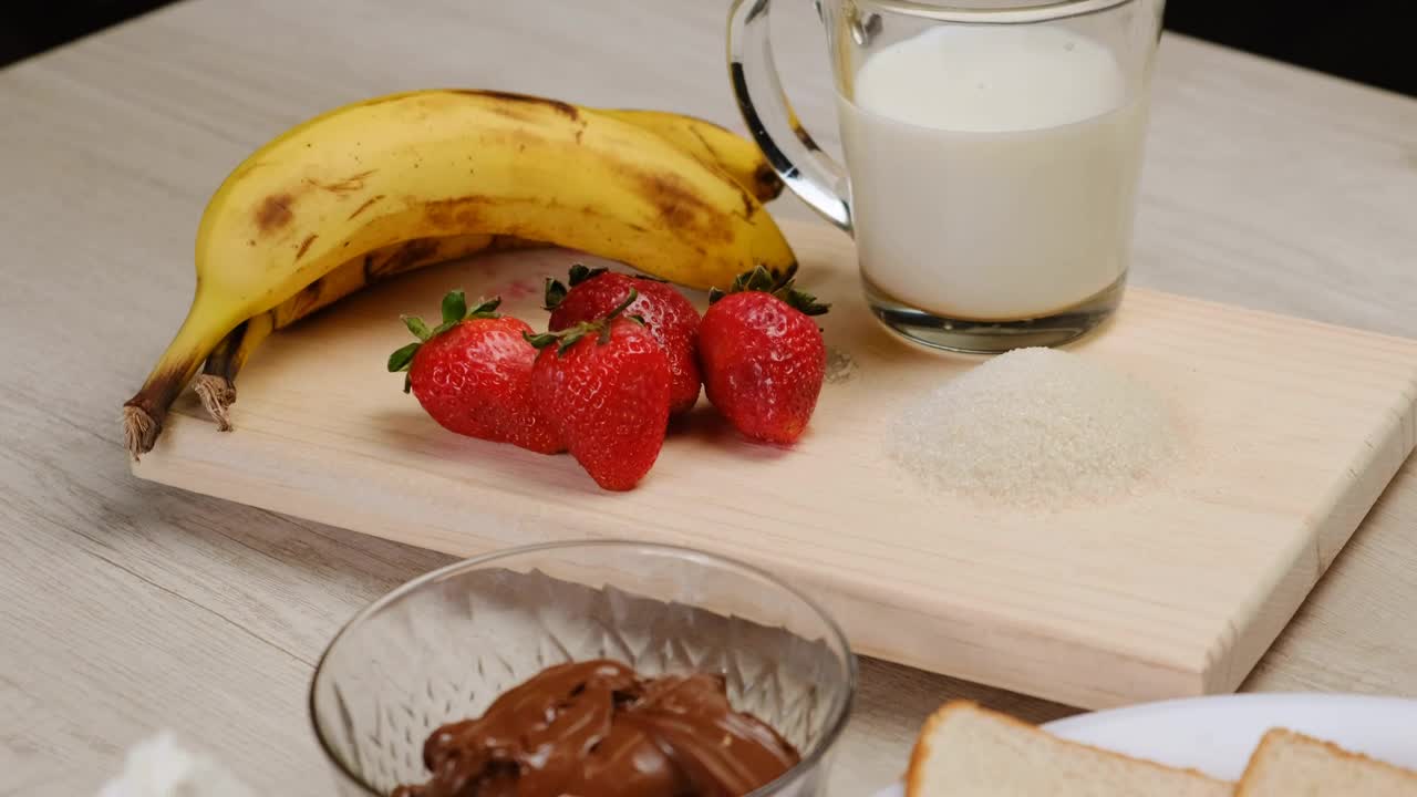 Free Video Stock supplies for a balanced breakfast Live Wallpaper - Free Download