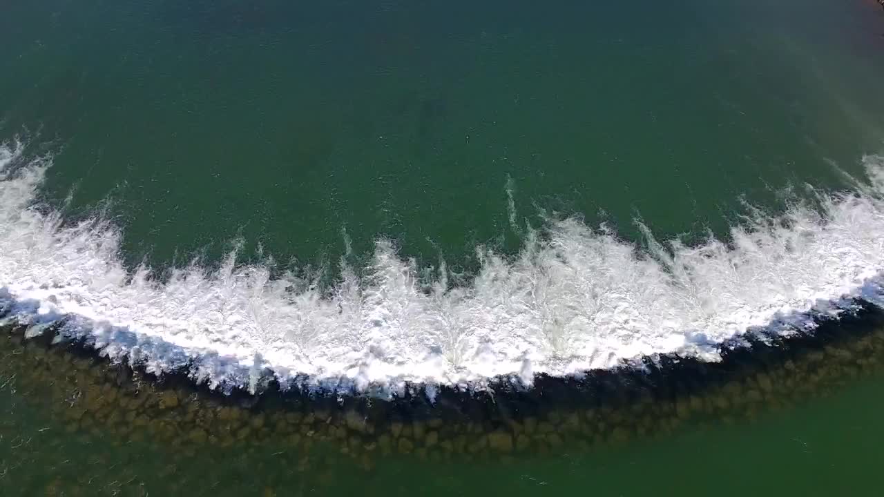 Stock Footage Water Flowing Through The Dam Live Wallpaper - Free Download