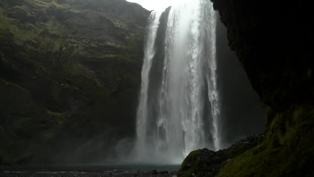 Stock Video Large Waterfall Over Cliffs Smal Animated Wallpaper - Free Download