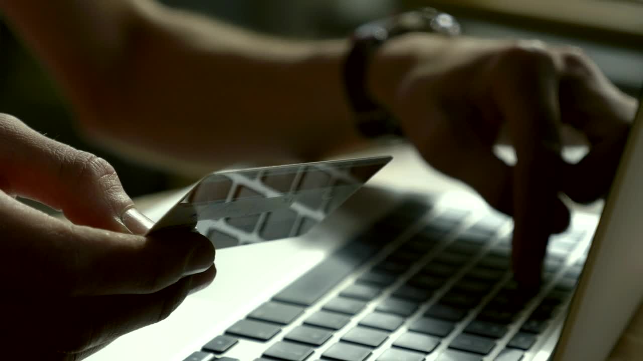 Stock Video Online Shoping With Credit Card Live Wallpaper - Free Download