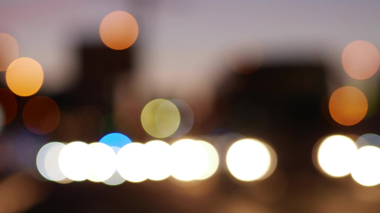 Video Stock City Traffic Unfocused Live Wallpaper For PC - Free Download