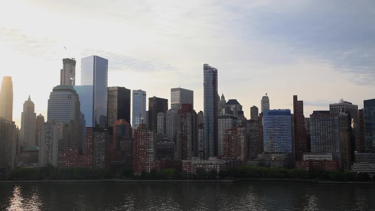 Stock Video Downtown Manhattan On An Overcast Day Live Wallpaper For PC - Free Download