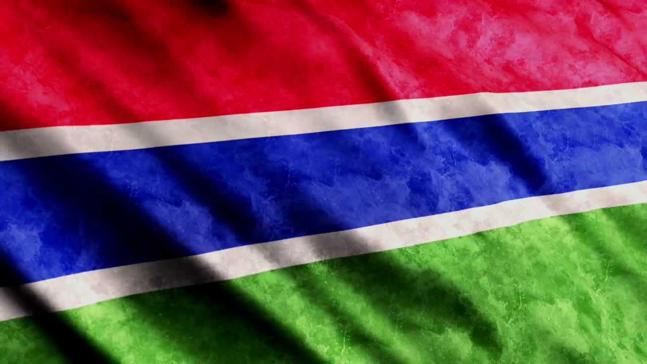Stock Video Gambia D Flag From African Continent Live Wallpaper For PC - Free Download