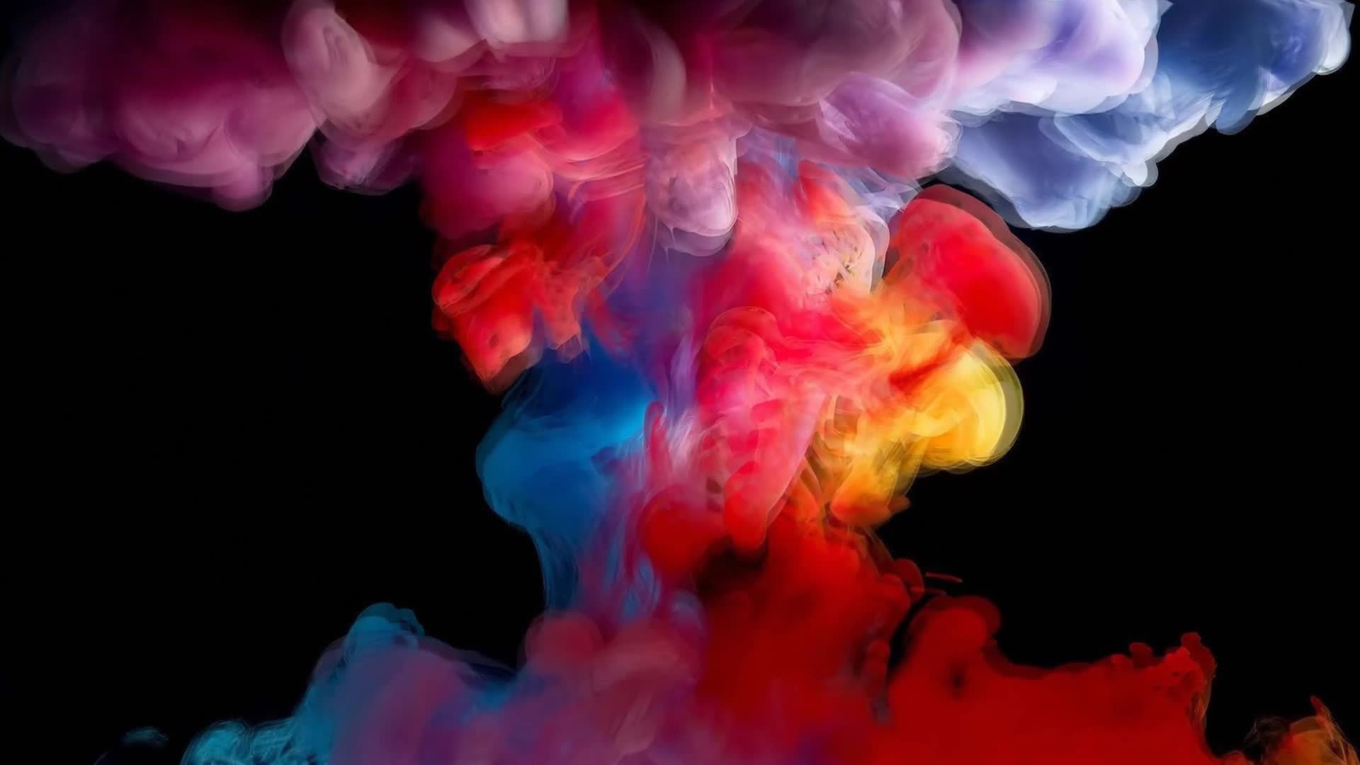Artistic  Colorful  Smoke  Live  Wallpaper - Free Download