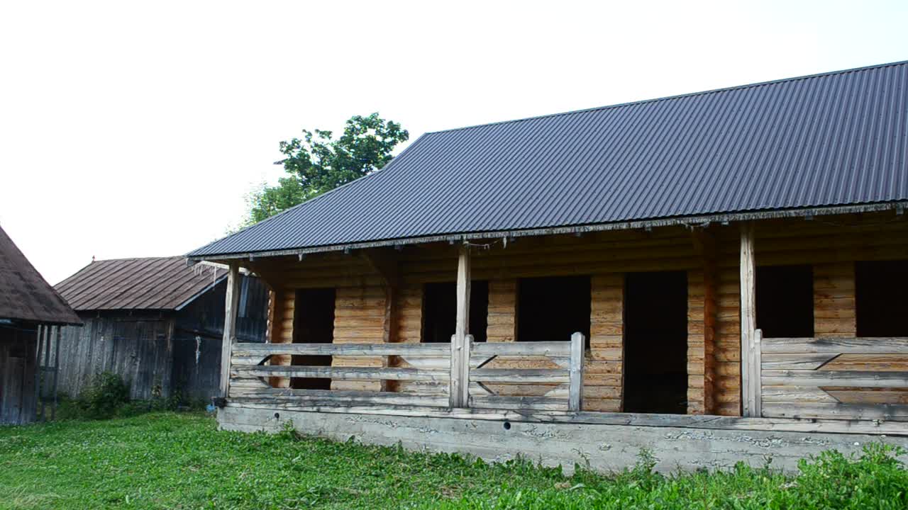 Stock Video Large Farm Shed Animated Wallpaper - Free Download
