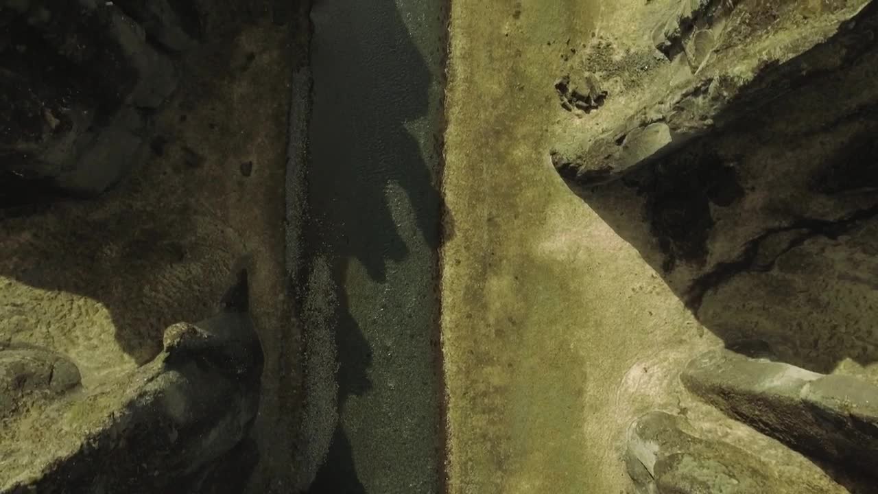 Stock Video Drone Flying Over A Canyon Live Wallpaper For PC - Free Download
