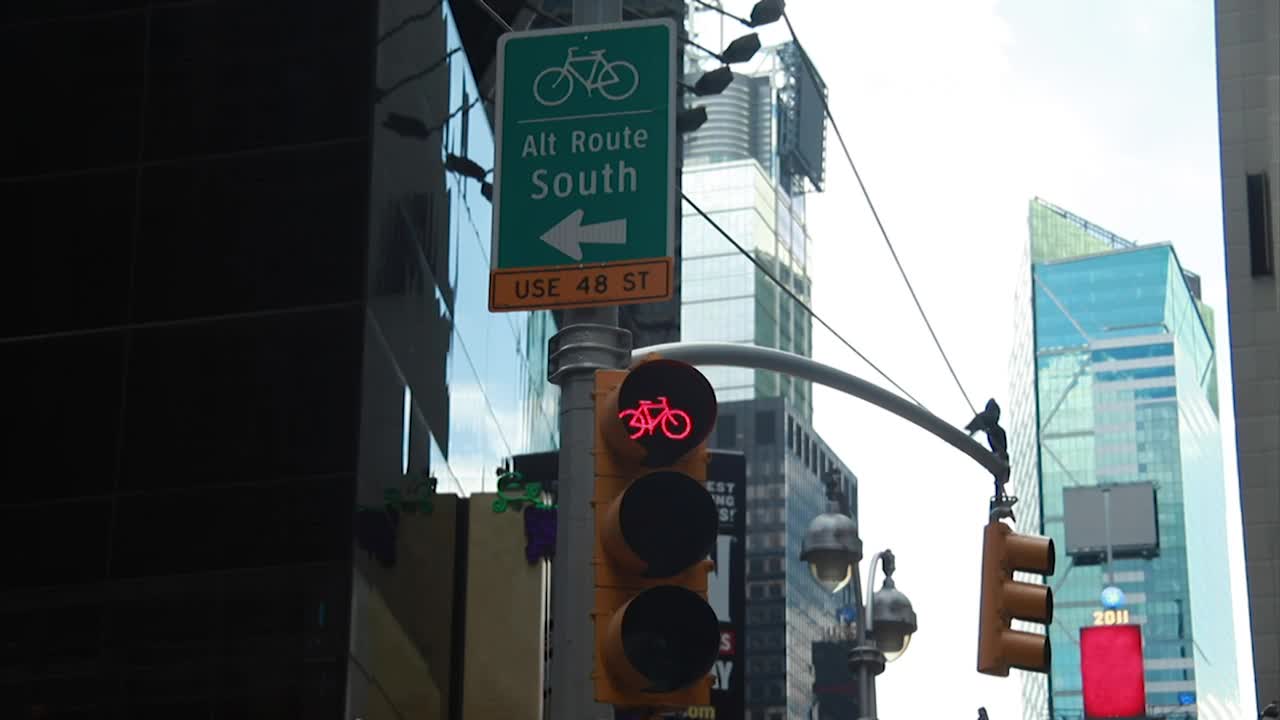 Stock Video Cycling Signs In The City Live Wallpaper For PC - Free Download