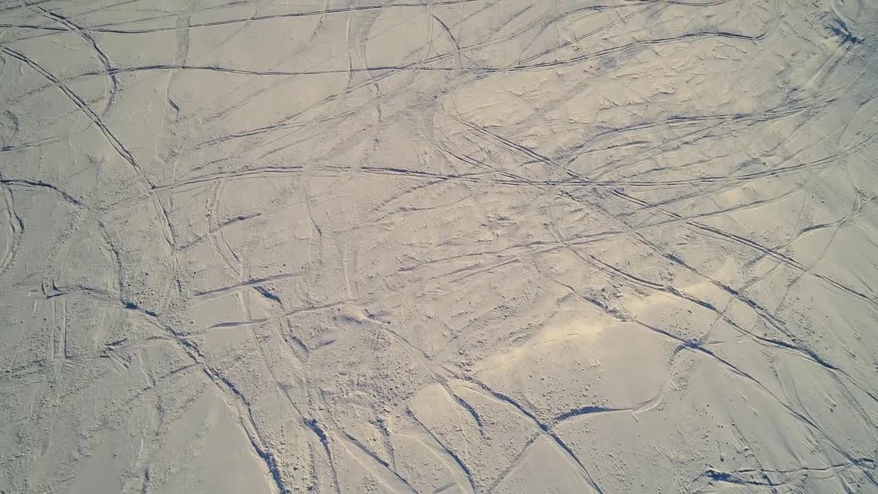 Free Video Stock Ski Tracks In The Mountain Snow Live Wallpaper - Free Download