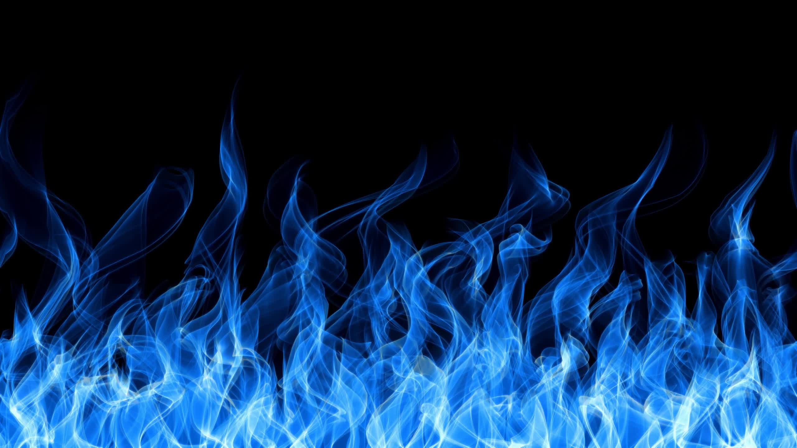Blue  Flame  Abstract  2K  Live  Wallpaper - Free Download