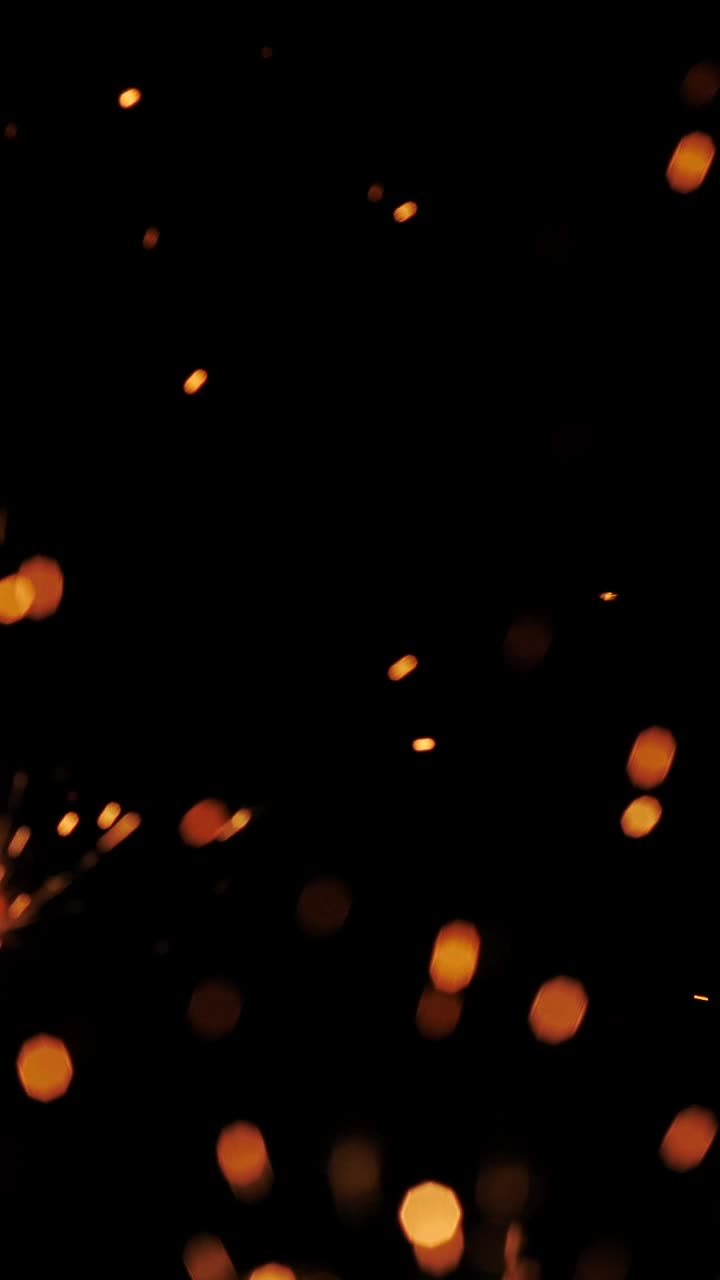 Free Video Stock Sparks Of Fire On A Black Background Live Wallpaper - Free Download