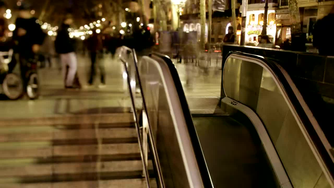 Free Video Stock Subway Entrance On A European City Live Wallpaper - Free Download