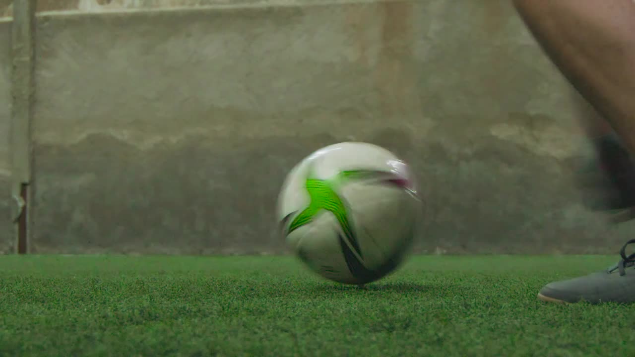 Stock Video Feet Of A Futsal Player Passing The Ball Live Wallpaper For PC - Free Download