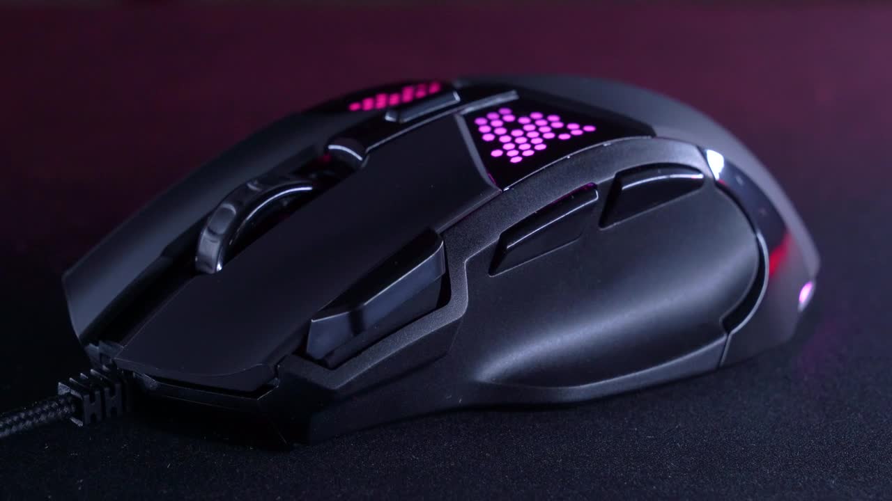 Stock Video Gaming Mouse Close Up Live Wallpaper For PC - Free Download