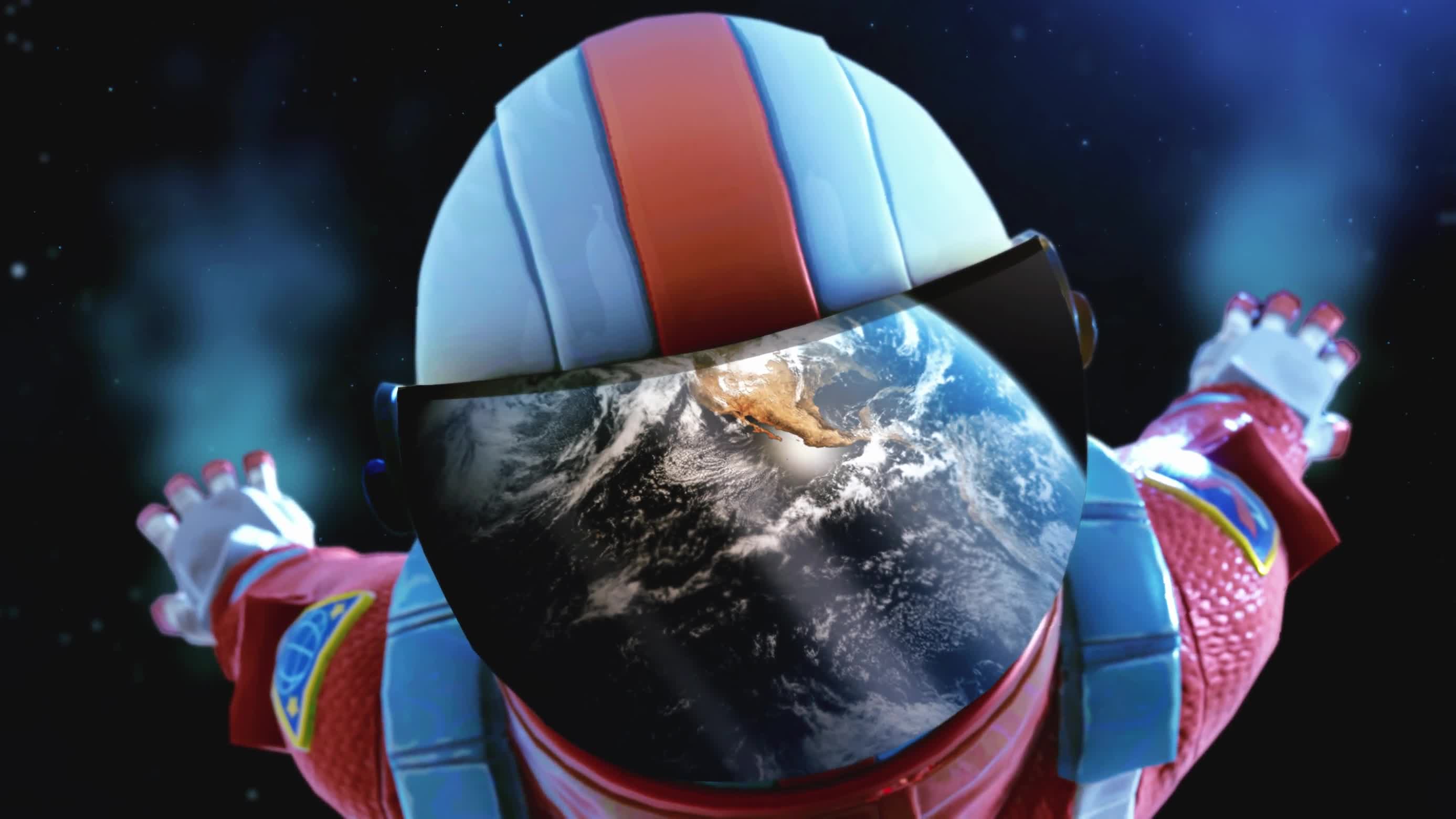 Fortnite Space Drop Earth 2K Live Wallpaper - Free Download