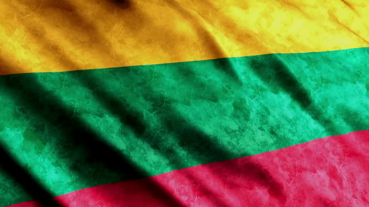 Stock Video Lithuania Flag Close Up Animated Wallpaper - Free Download