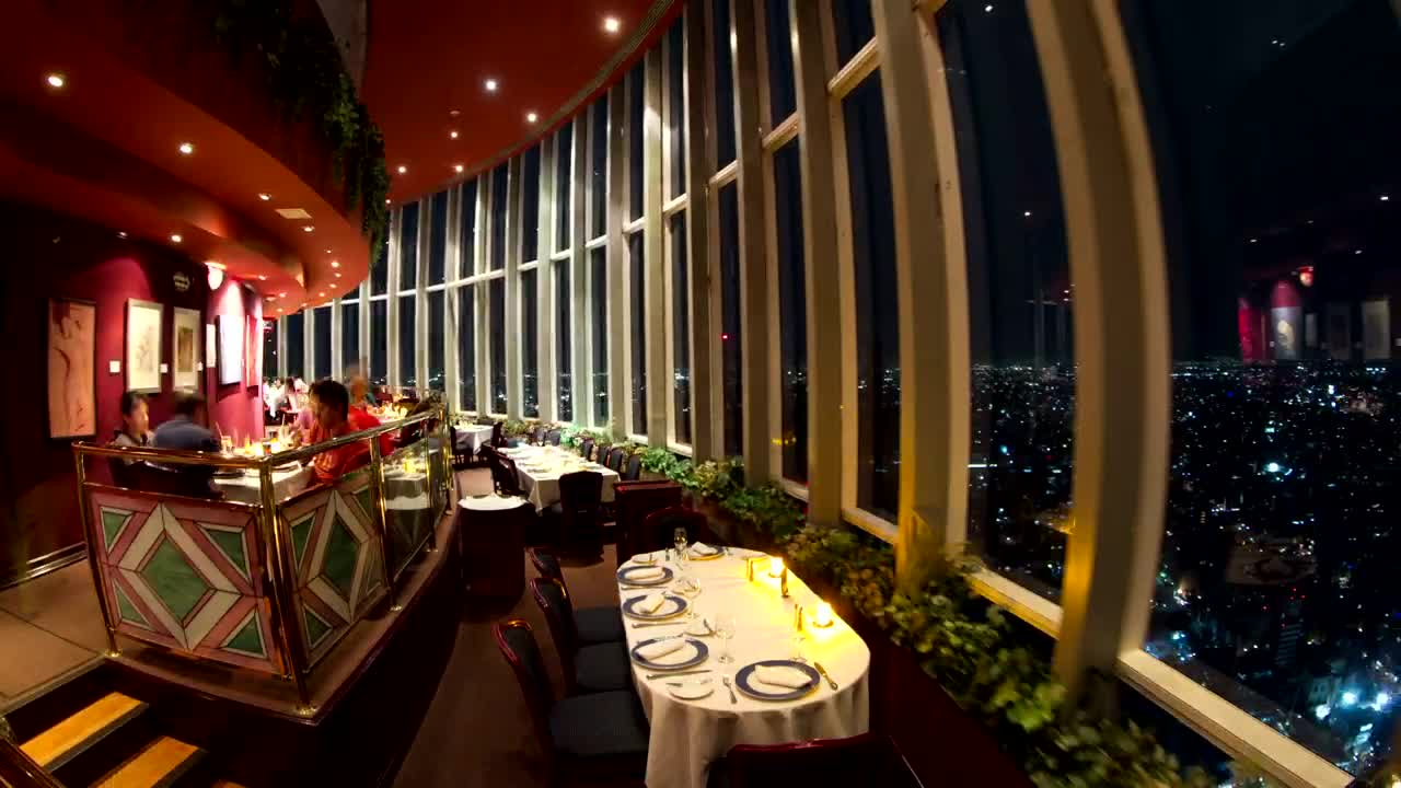 Free Stock Video Revolving Restaurant In A City Live Wallpaper - Free Download