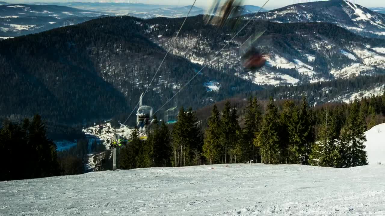 Free Video Stock Ski Resort Time Lapse Live Wallpaper - Free Download