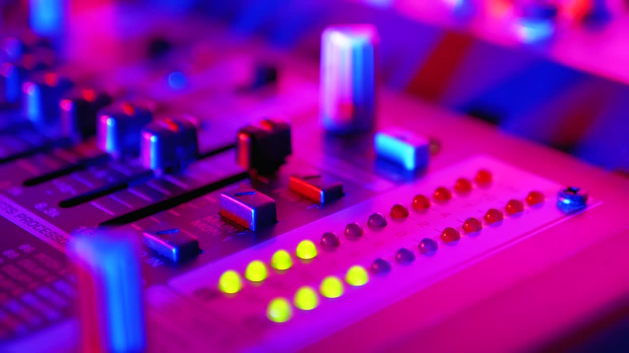 Free Video Stock Sound Levels Led Indicators Live Wallpaper - Free Download