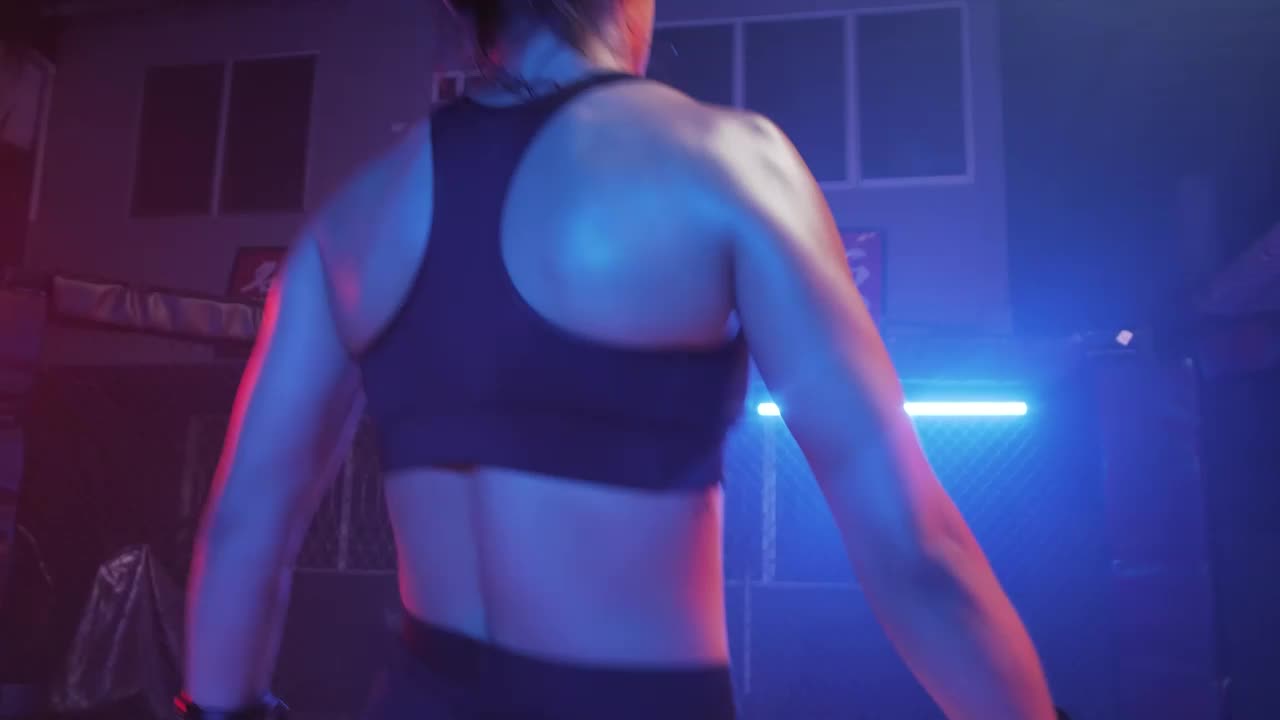 Free Stock Video Two Women In A Ring Prior To A Mixed Martial Live Wallpaper - Free Download