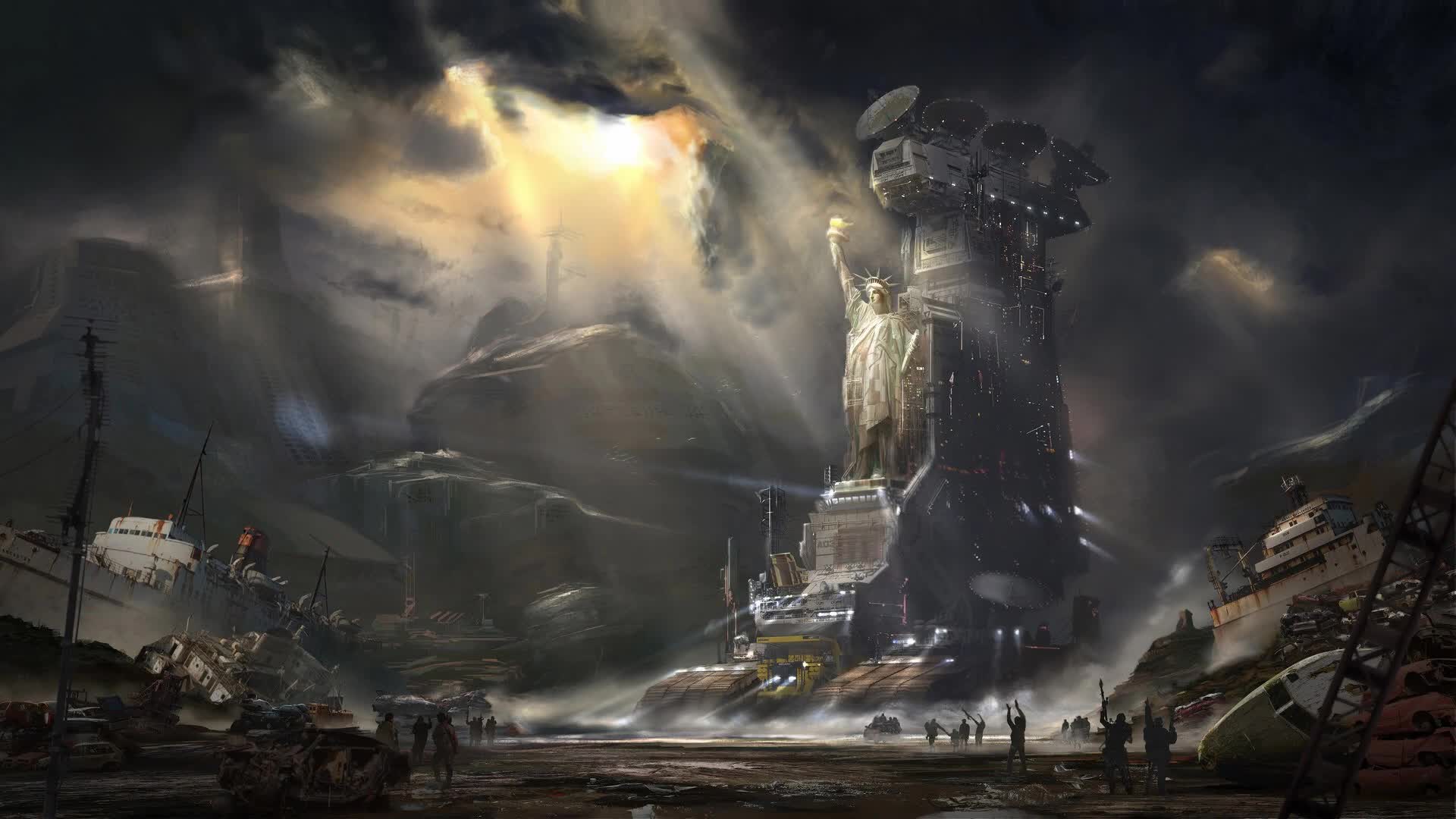 Artstation  Standing  London  Mortal  Engines  Live  Wallpaper - Free Download