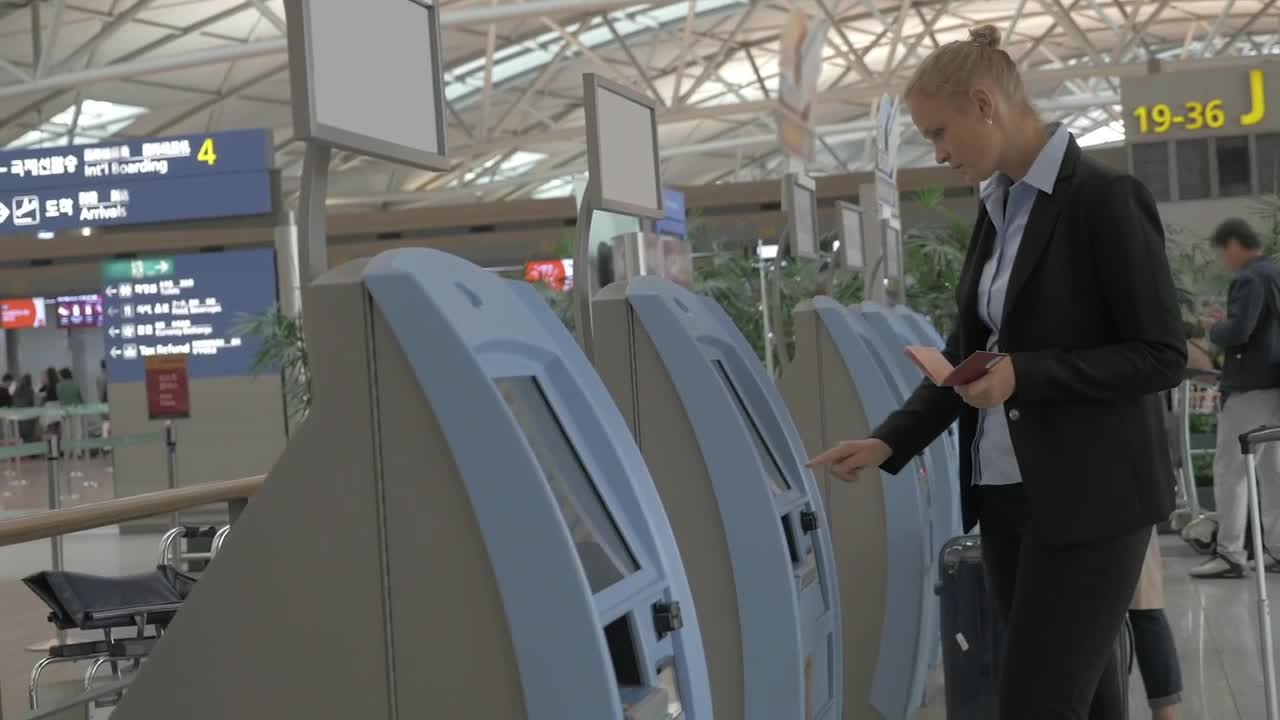 Stock Footage Using A Self Service Machine Live Wallpaper - Free Download