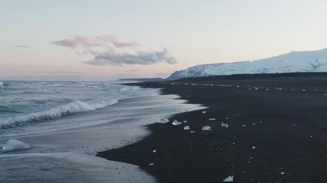 Stock Footage Volcanic Sand Beach Live Wallpaper - Free Download