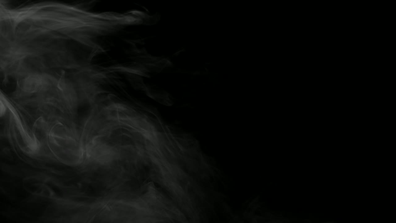 Stock Video Fading Smoke On A Black Background Live Wallpaper For PC - Free Download